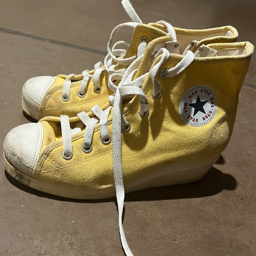 🌺MaxStar Platform Heeled High Tops